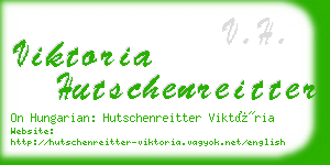 viktoria hutschenreitter business card